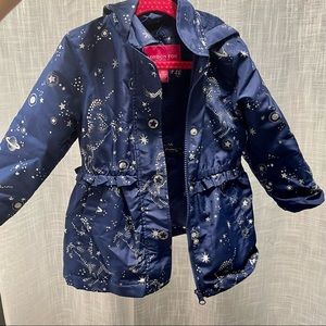 London Fog Toddler Lined Rain Coat, 3T